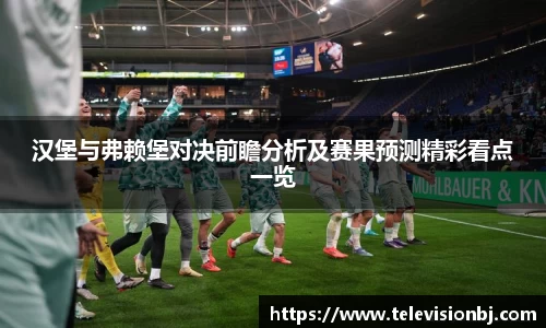 汉堡与弗赖堡对决前瞻分析及赛果预测精彩看点一览